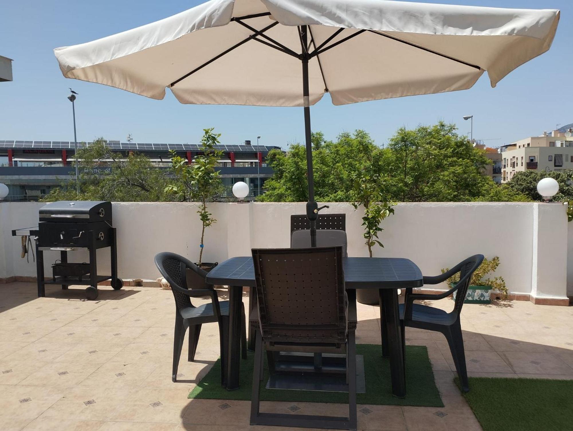 Atico Sofia, Gran Terraza Y Barbacoa Apartman Fuengirola Kültér fotó
